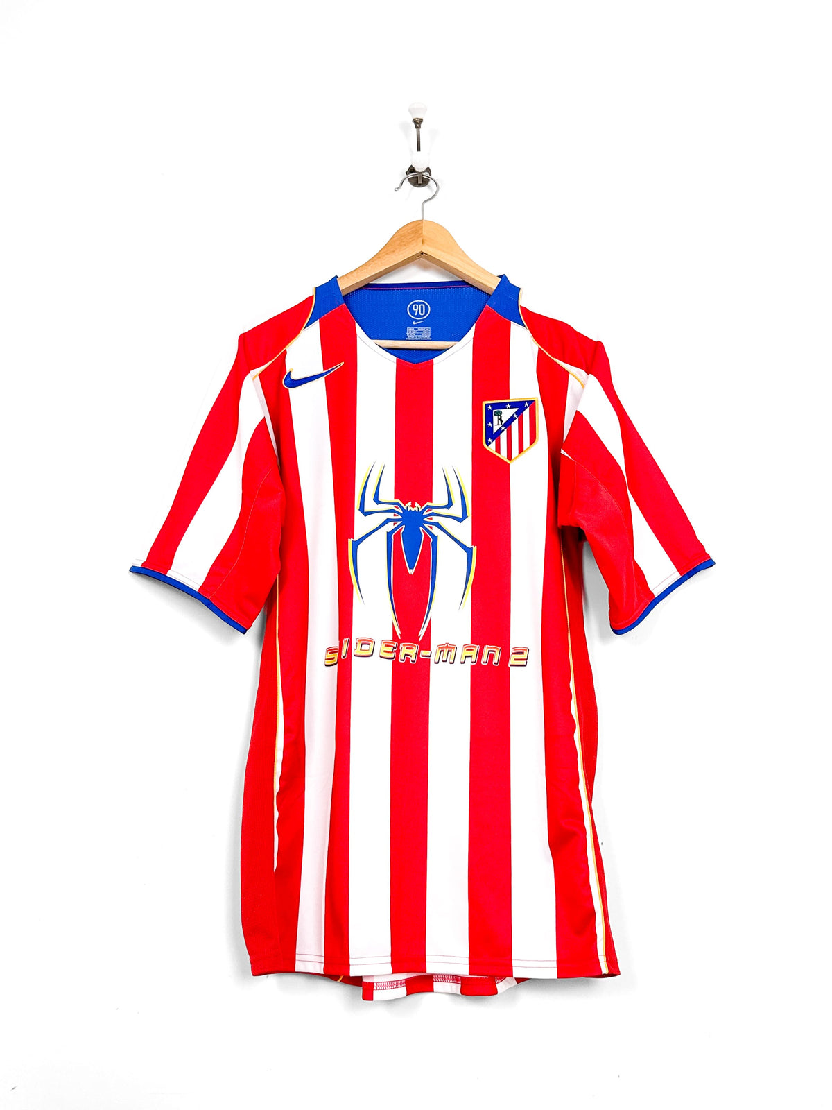 Maillot Atlético Madrid Spiderman 2004/05 Home (L) TORRES #9 Player Issue