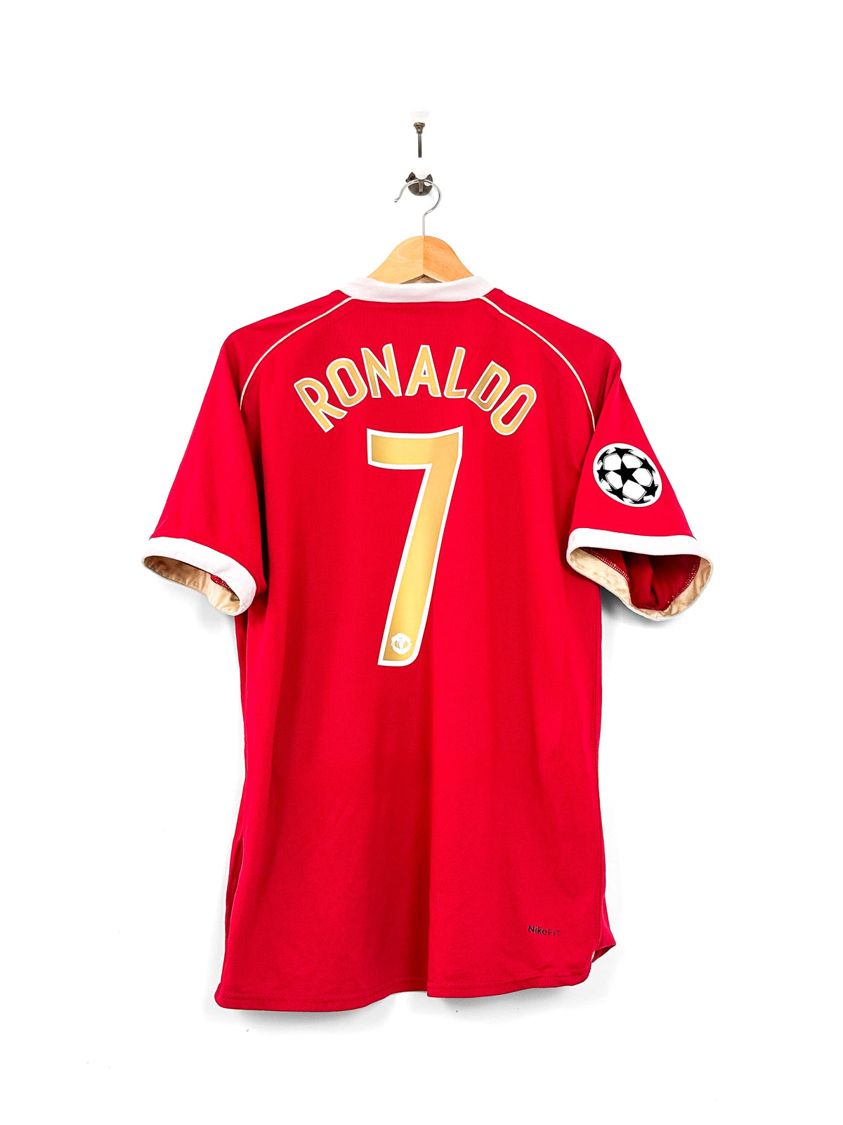 Maillot Manchester United 2006/07 Home (L) RONALDO #7 CL