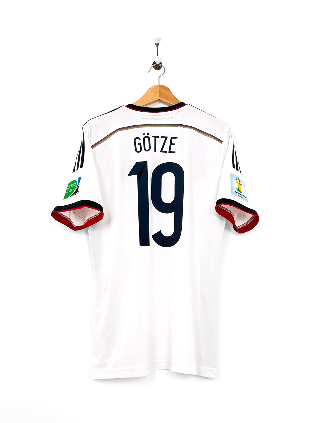 Maillot Allemagne 2014 Home (L) GÖTZE #19