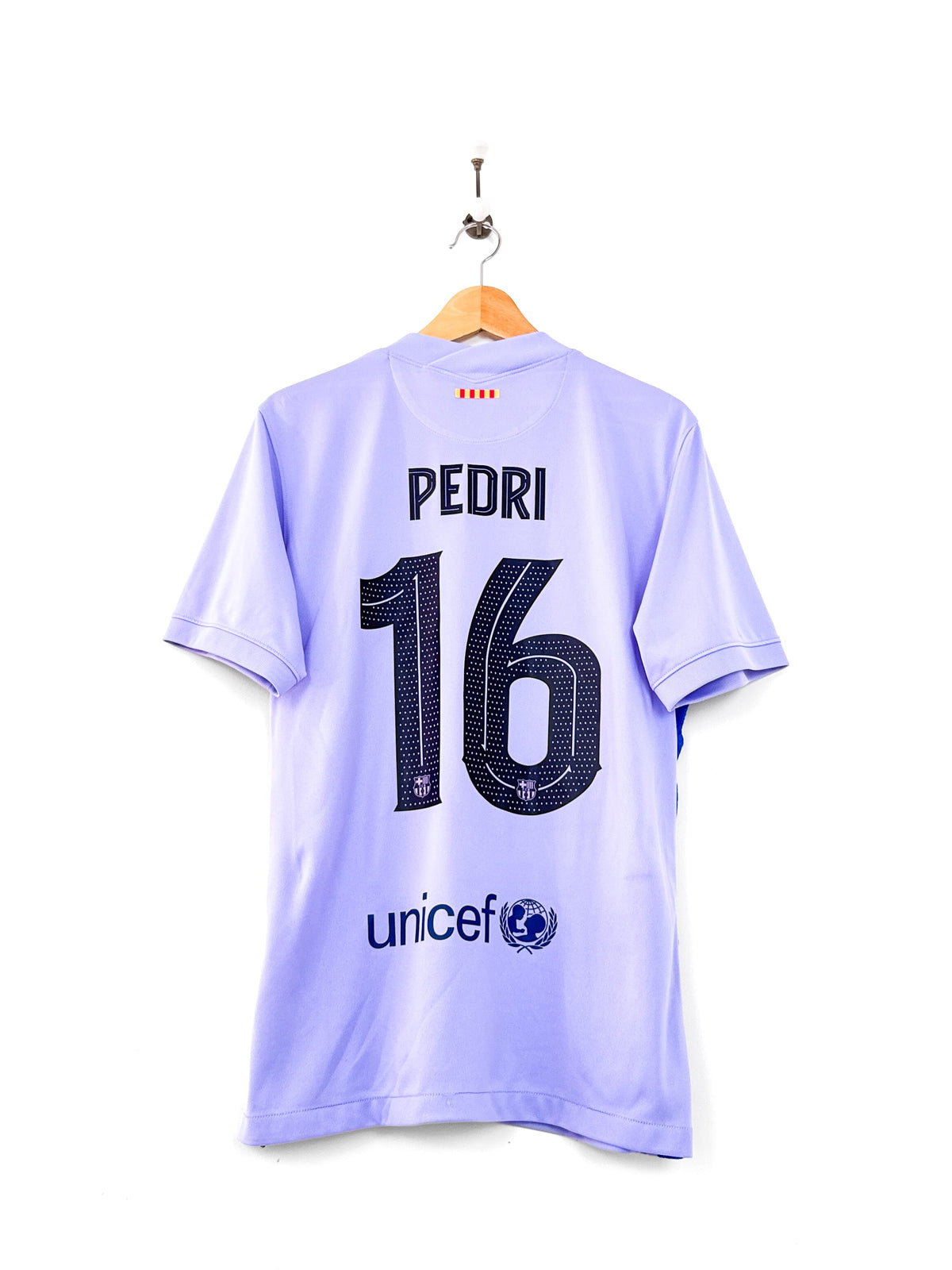 Maillot Barcelone 2021/22 Away (L) PEDRI #16
