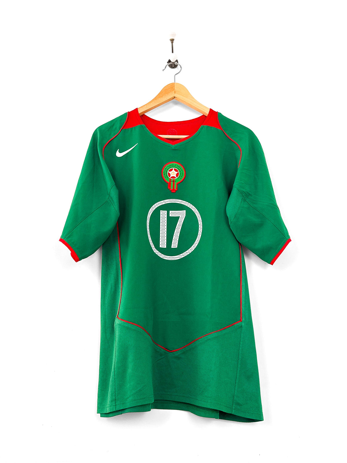 Maillot Maroc 2004/06 Home (L) CHAMAKH #17