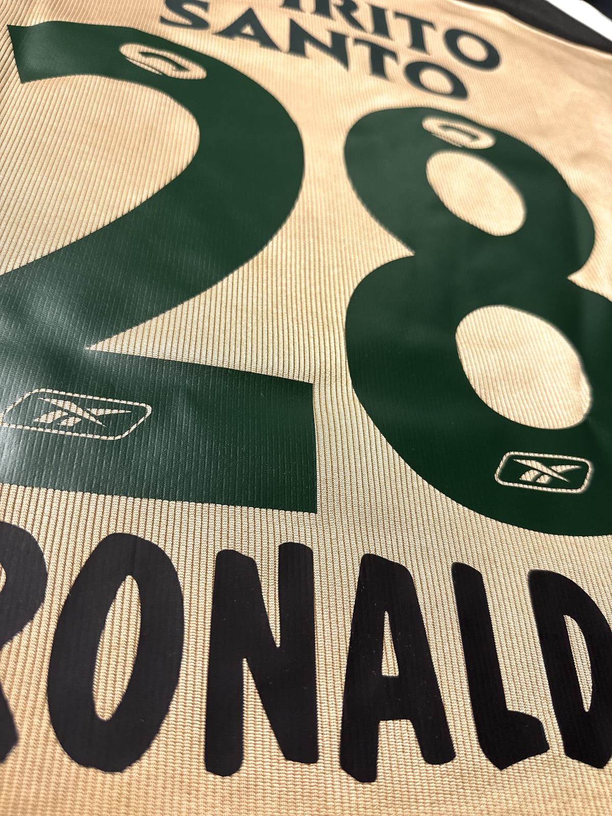 Maillot Sporting CP 2003/04 Away (L) C. RONALDO #28 BNWT