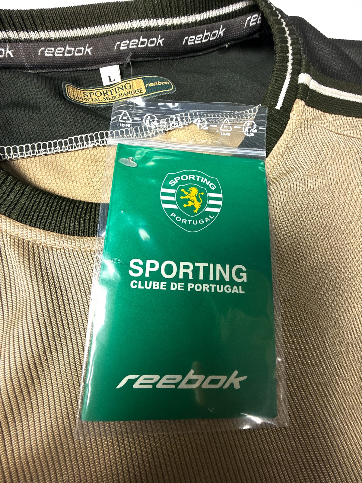 Maillot Sporting CP 2003/04 Away (L) C. RONALDO #28 BNWT