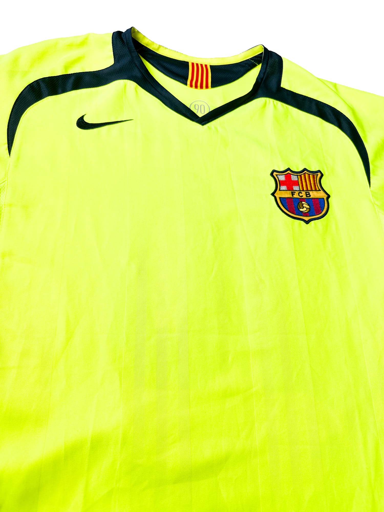 Maillot FC Barcelona 2005/06 Away (M) RONALDINHO #10 UCL