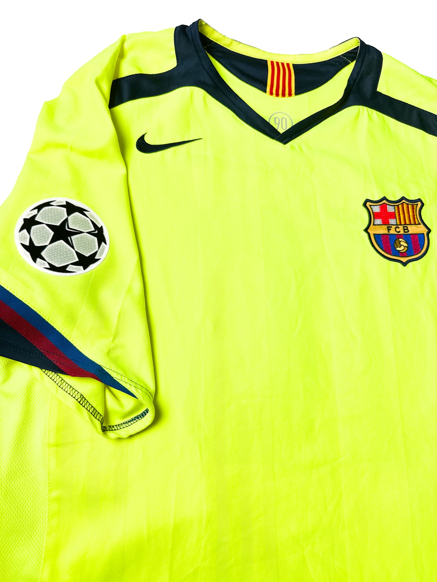 Maillot FC Barcelona 2005/06 Away (M) RONALDINHO #10 UCL