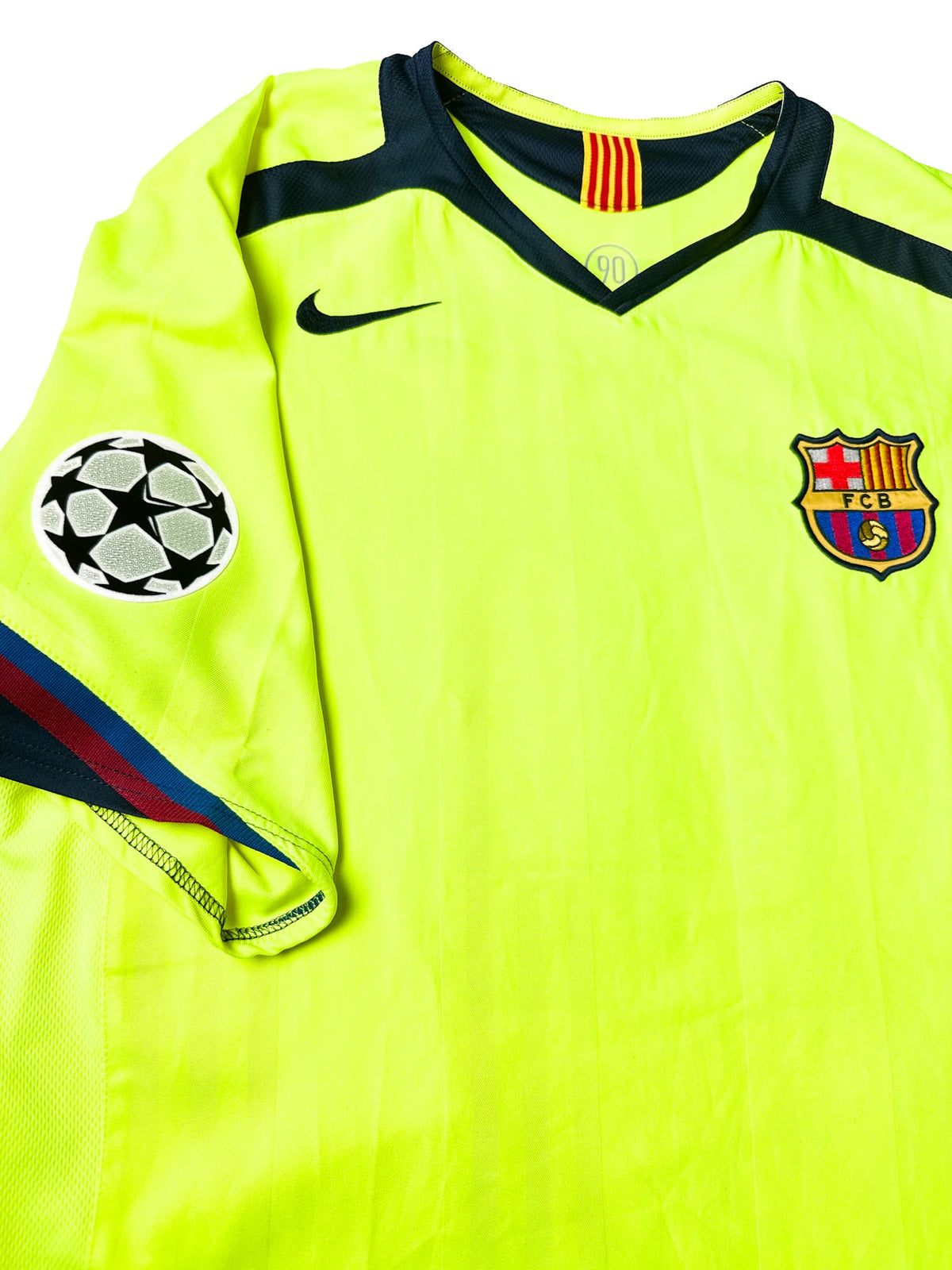 Maillot FC Barcelona 2005/06 Away (M) RONALDINHO #10 UCL