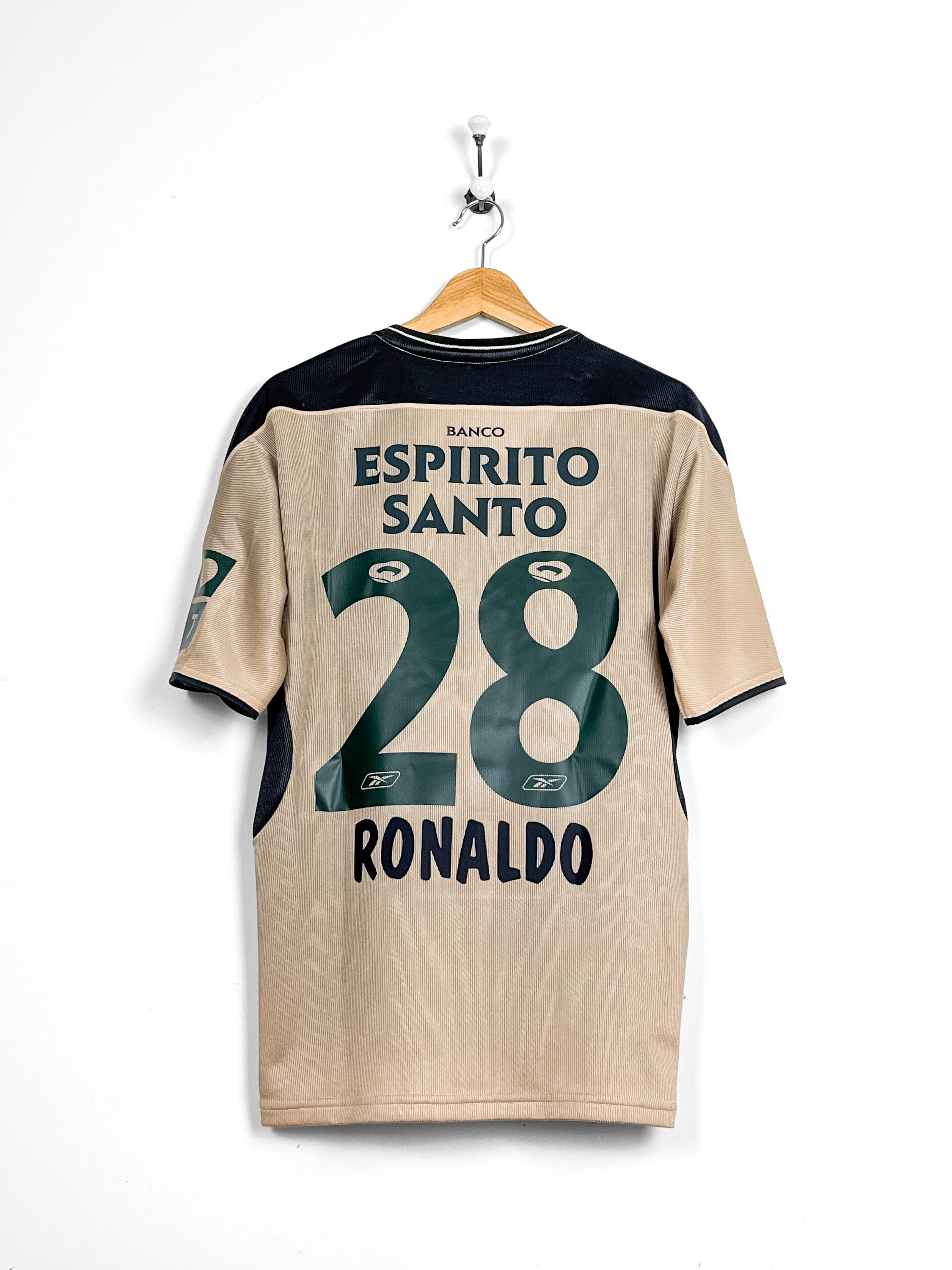 Maillot Sporting CP 2003/04 Away (L) C. RONALDO #28 BNWT