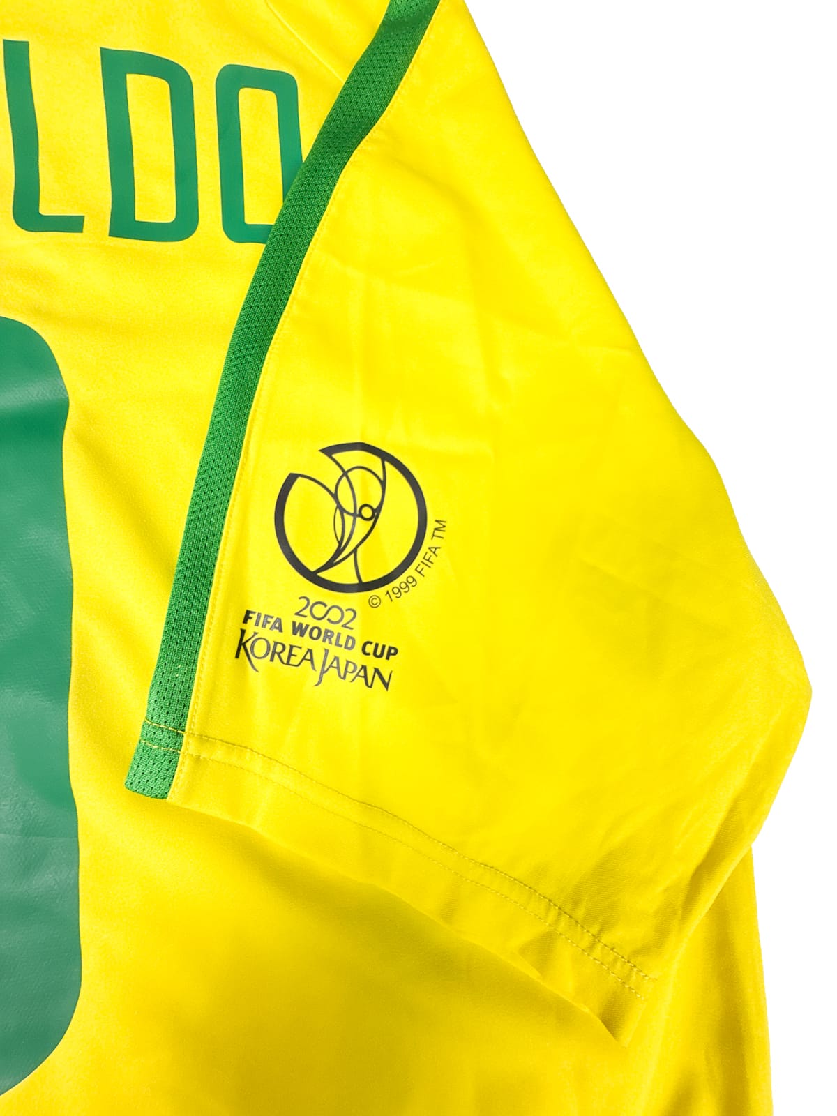 Maillot Brésil 2002 Home (M) RONALDO #9