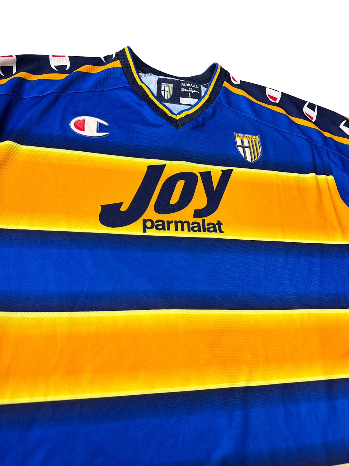 Maillot Parma 2002/03 Home (L) ADRIANO #9