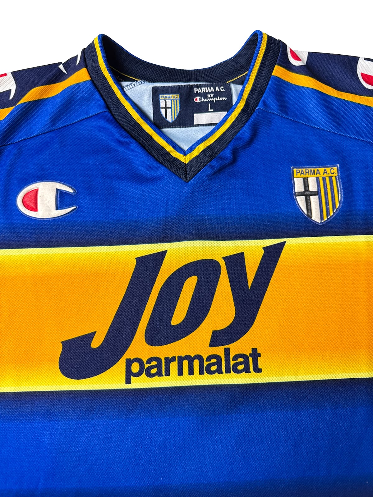 Maillot Parma 2002/03 Home (L) ADRIANO #9