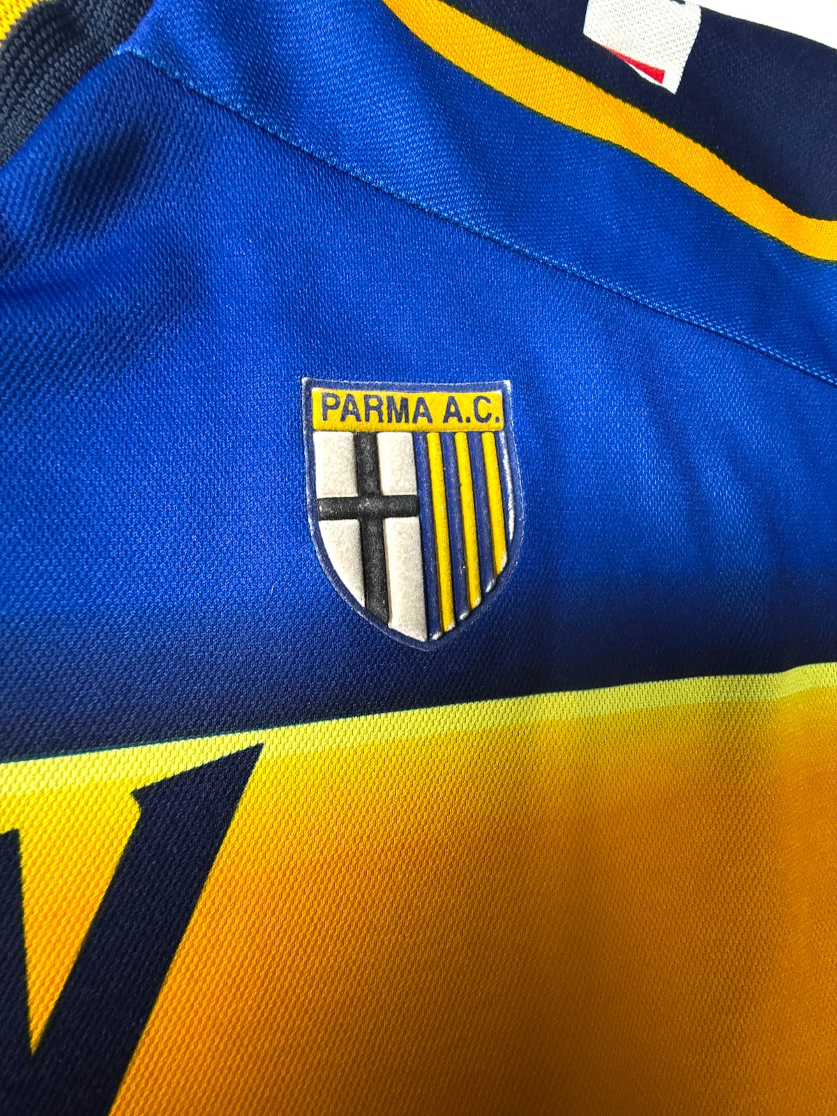 Maillot Parma 2002/03 Home (L) ADRIANO #9