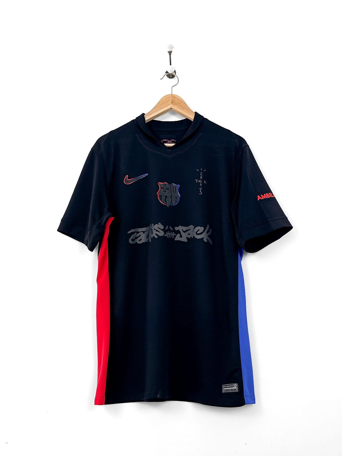Maillot FC Barcelona x Cactus Jack 2024/25 Away (L) LAMINE YAMAL #19)