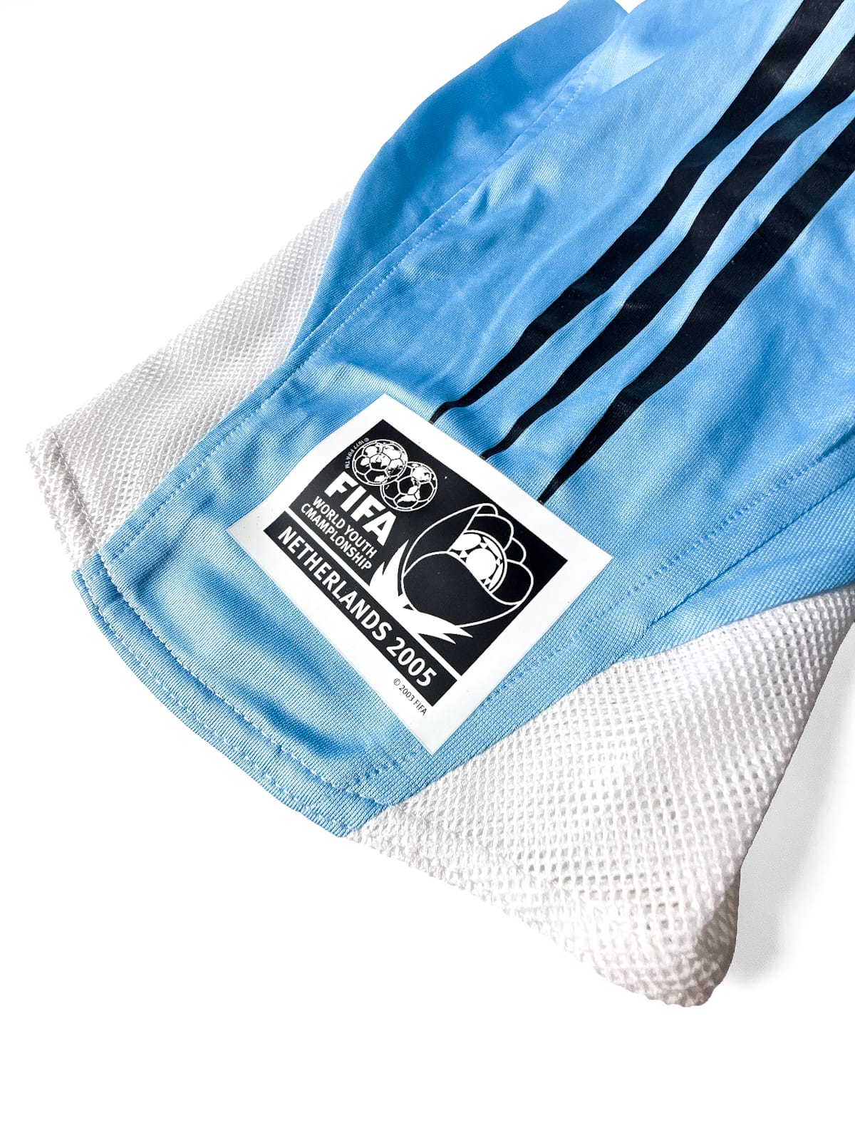 Maillot Argentine 2004 Home (L) MESSI #18 World Cup U20