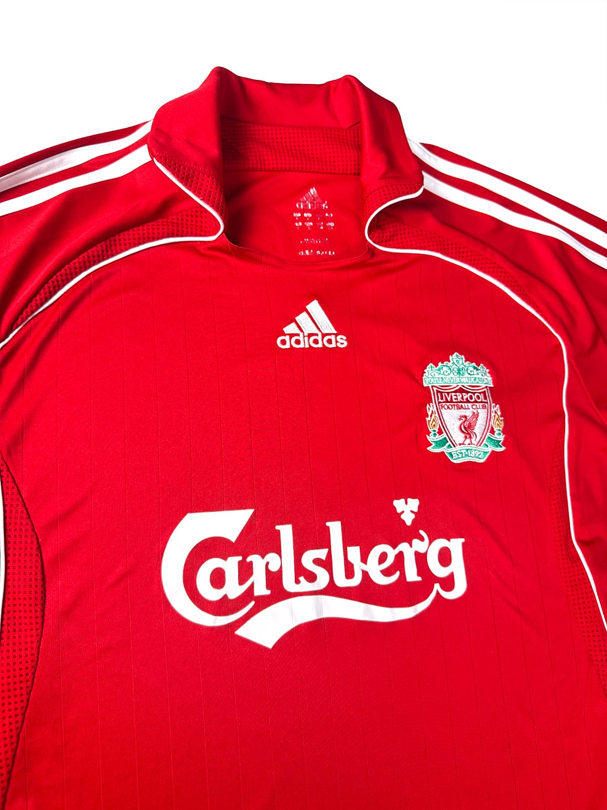 Maillot Liverpool FC 2006/08 Home (L) TORRES #9 L/S UCL