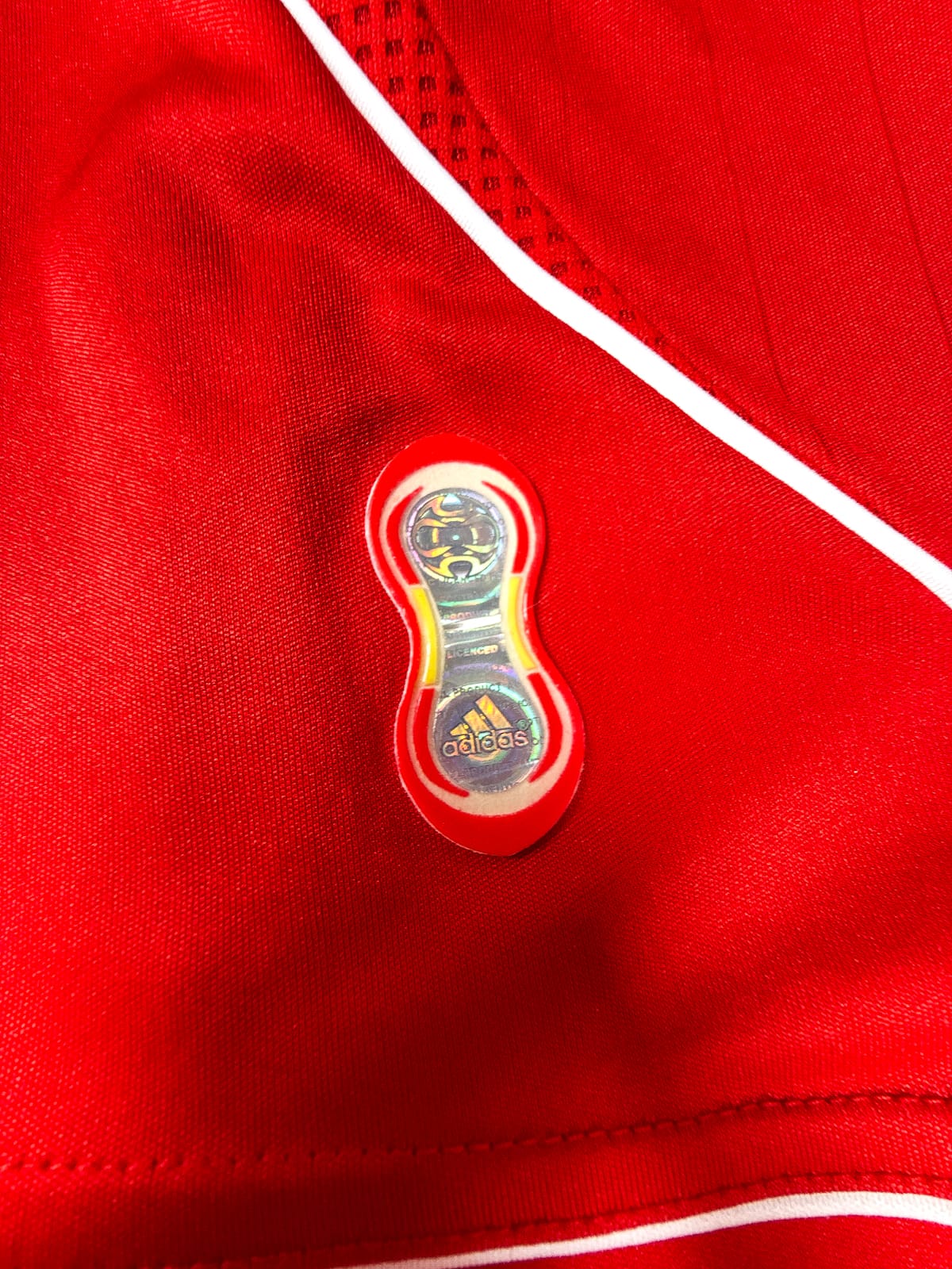 Maillot Liverpool FC 2006/08 Home (L) TORRES #9 L/S UCL