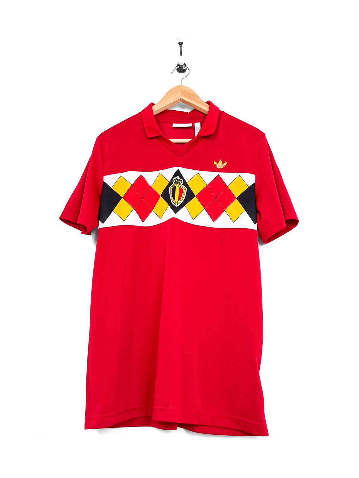Maillot Belgique 1984 Home (L) #16 Reissue