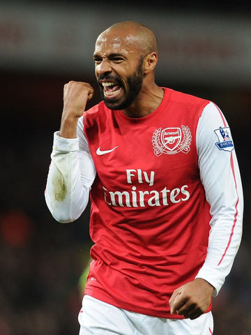 Maillot Arsenal Henry 2008/09 Porté Pub Signé Avec COA - Collection