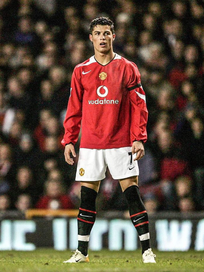 Manchester United 2004/06 Home (M) RONALDO #7 LS