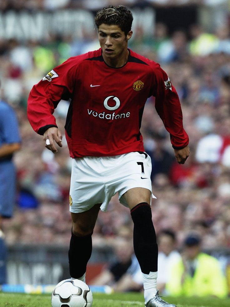 Manchester United 2003/04 Home (M) RONALDO #7 L/S