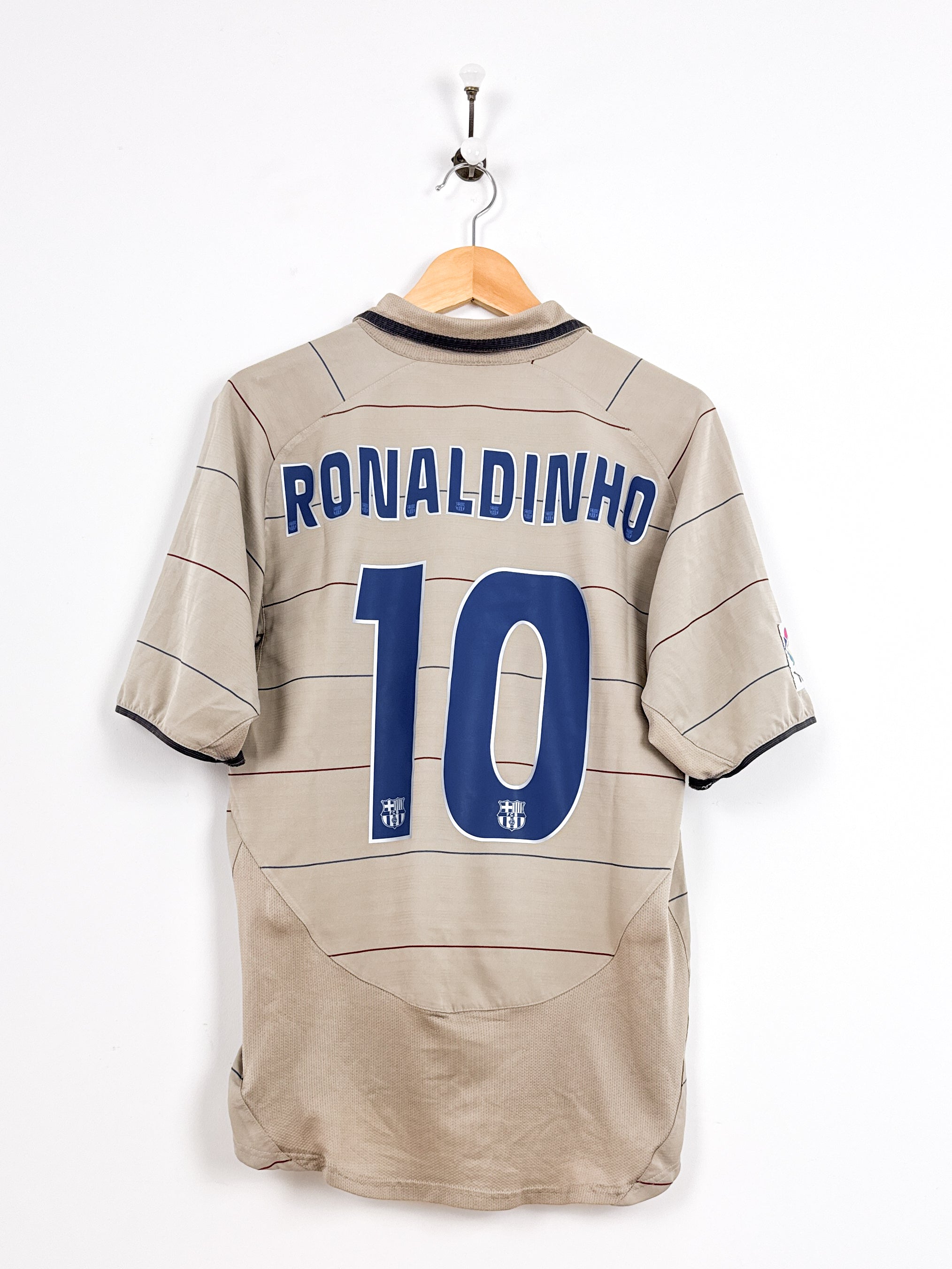 Maillot FC Barcelone 2004/05 Third (M) RONALDINHO #10