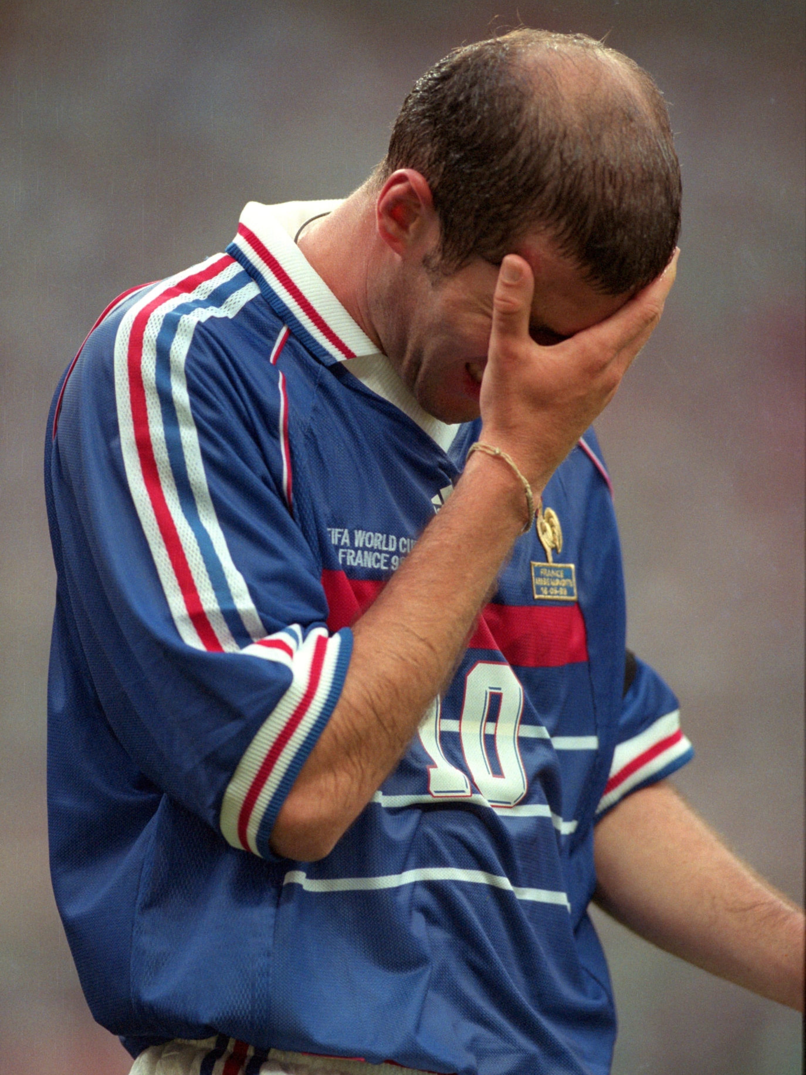 FFF Equipe de France 1998 Home (XL) ZIDANE #10