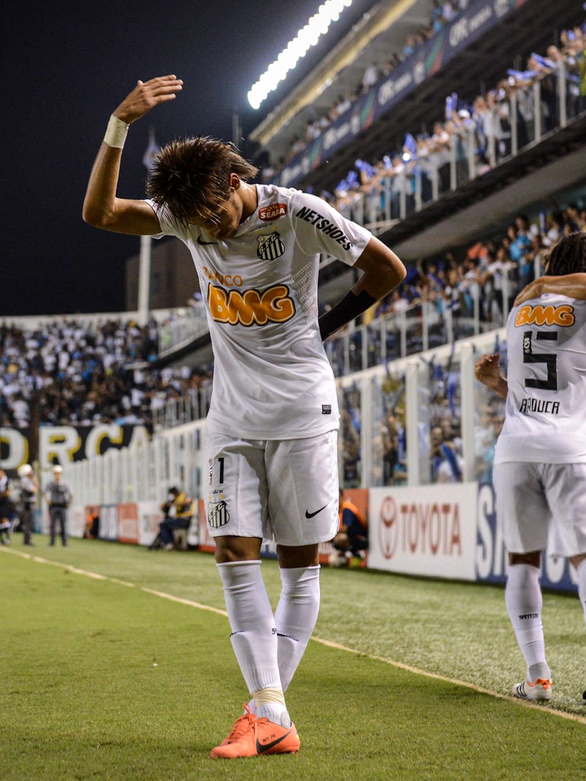 Santos 2012 Home (M) NEYMAR JR #11 - Player Issue