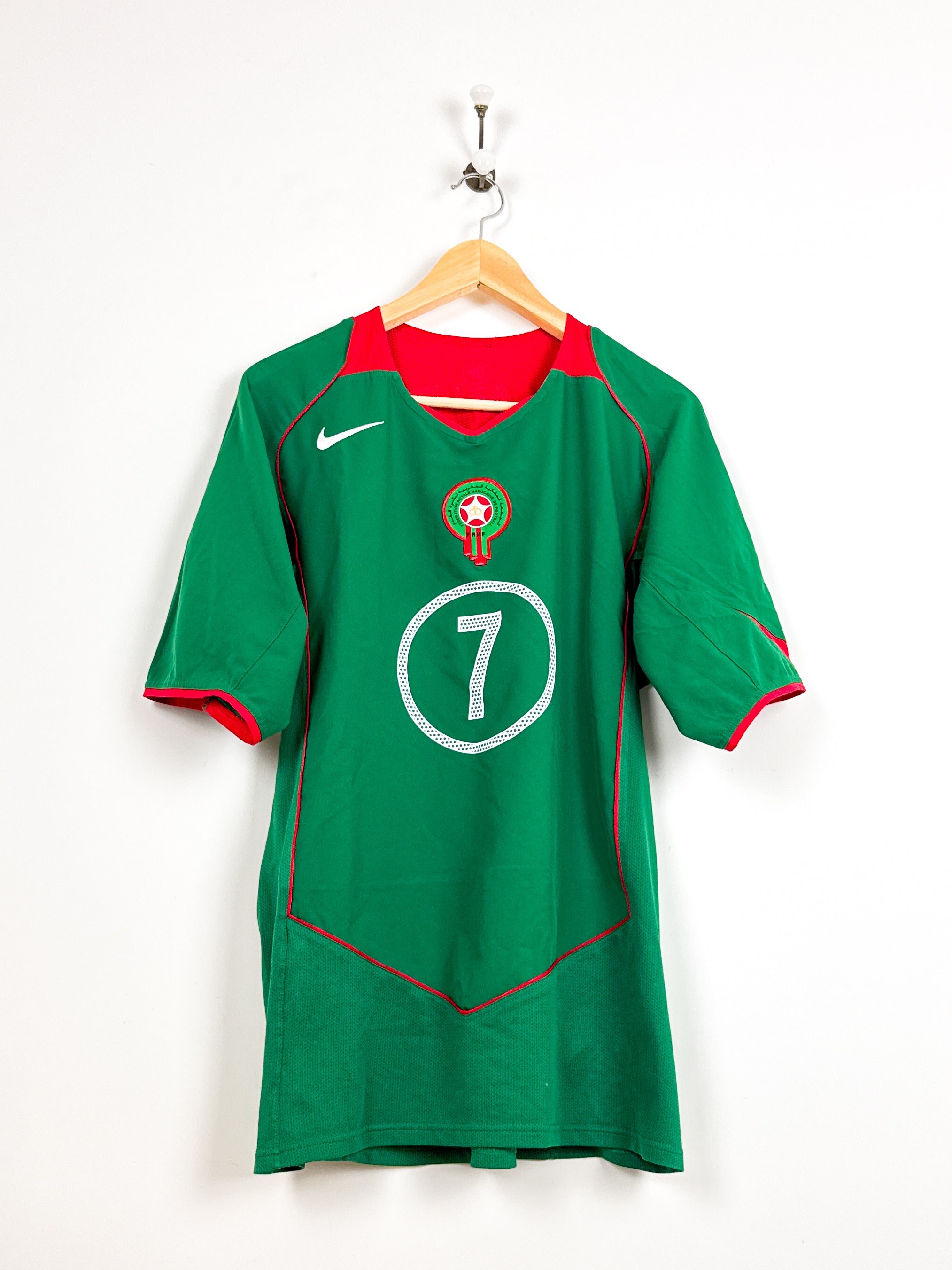 Maillot Maroc 2004/06 Home (L) ZAIRI #7