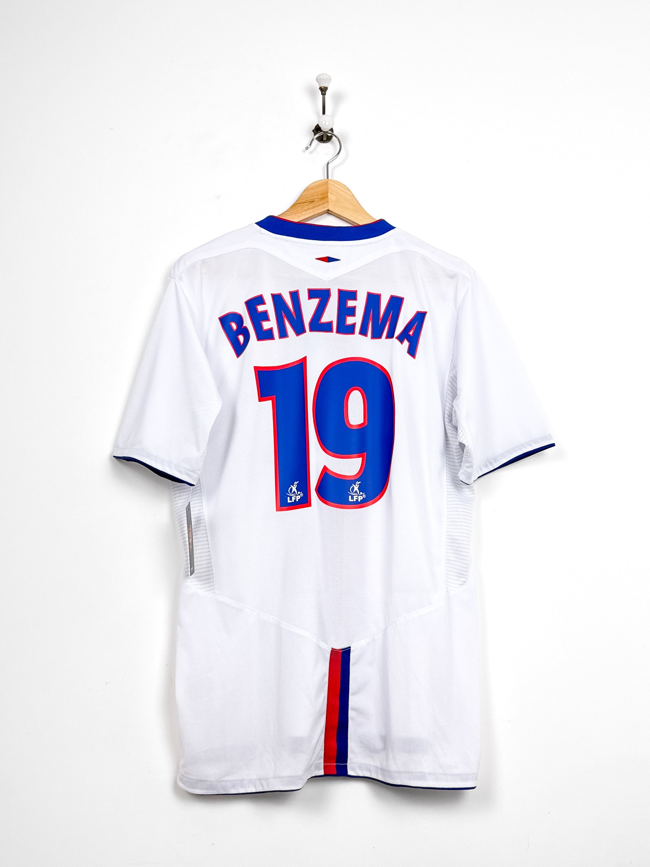 Maillot Olympique Lyonnais 2004/06 Home (L) BENZEMA #19