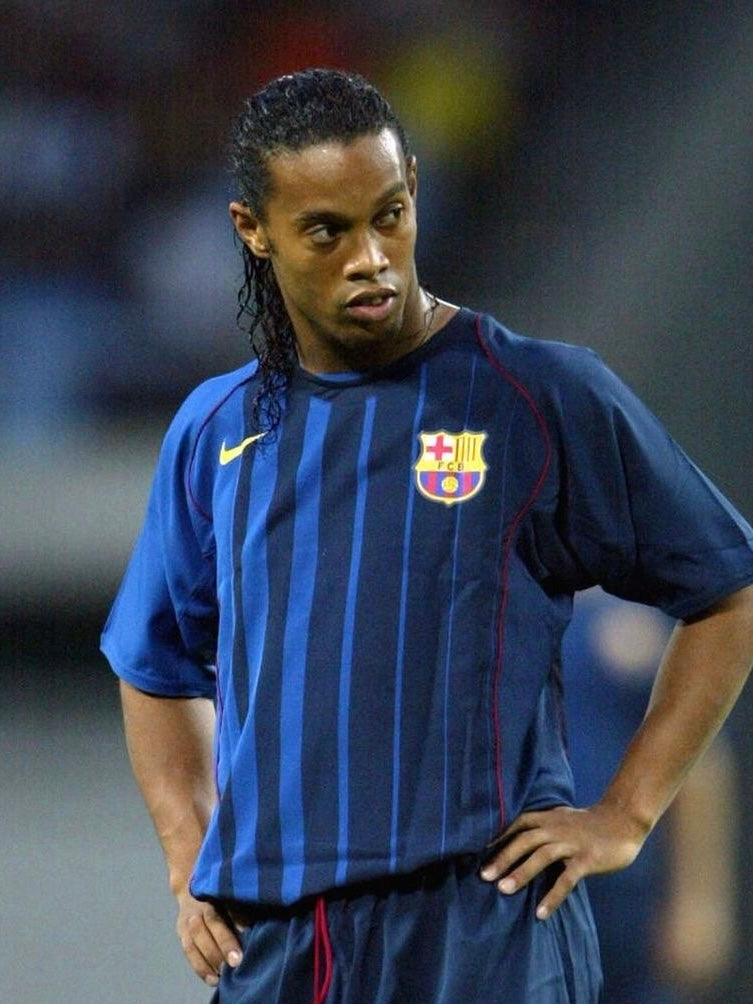FC Barcelone 2004/05 Away (M) RONALDINHO #10