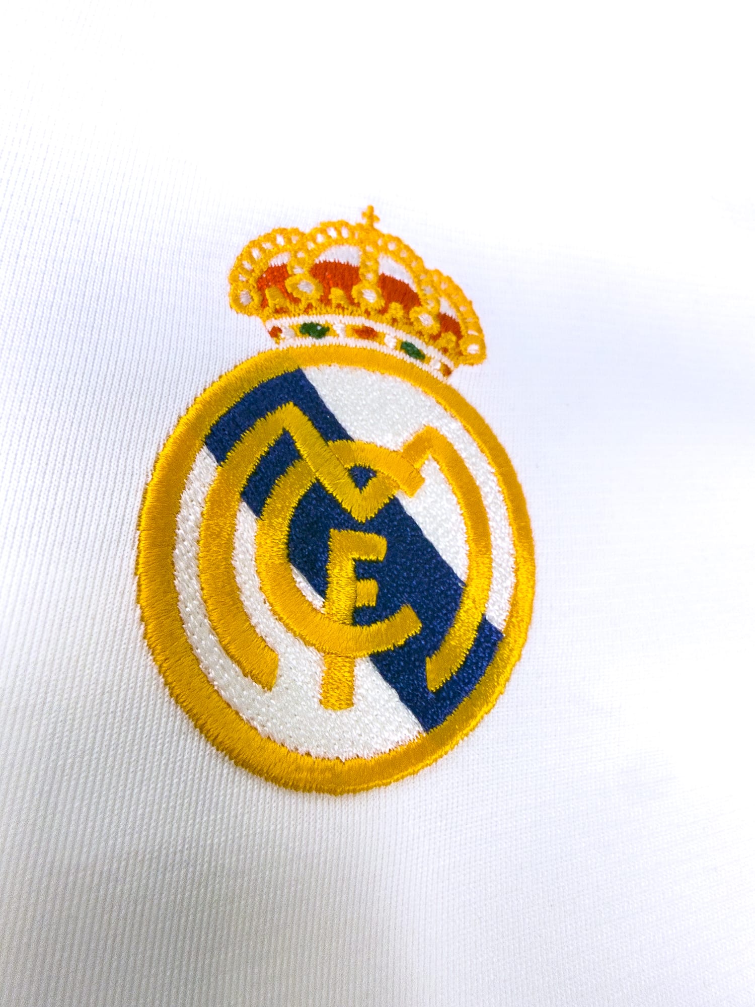 Maillot Real Madrid 2002 Home CL (M) ZIDANE #5 - Player Issue L/S