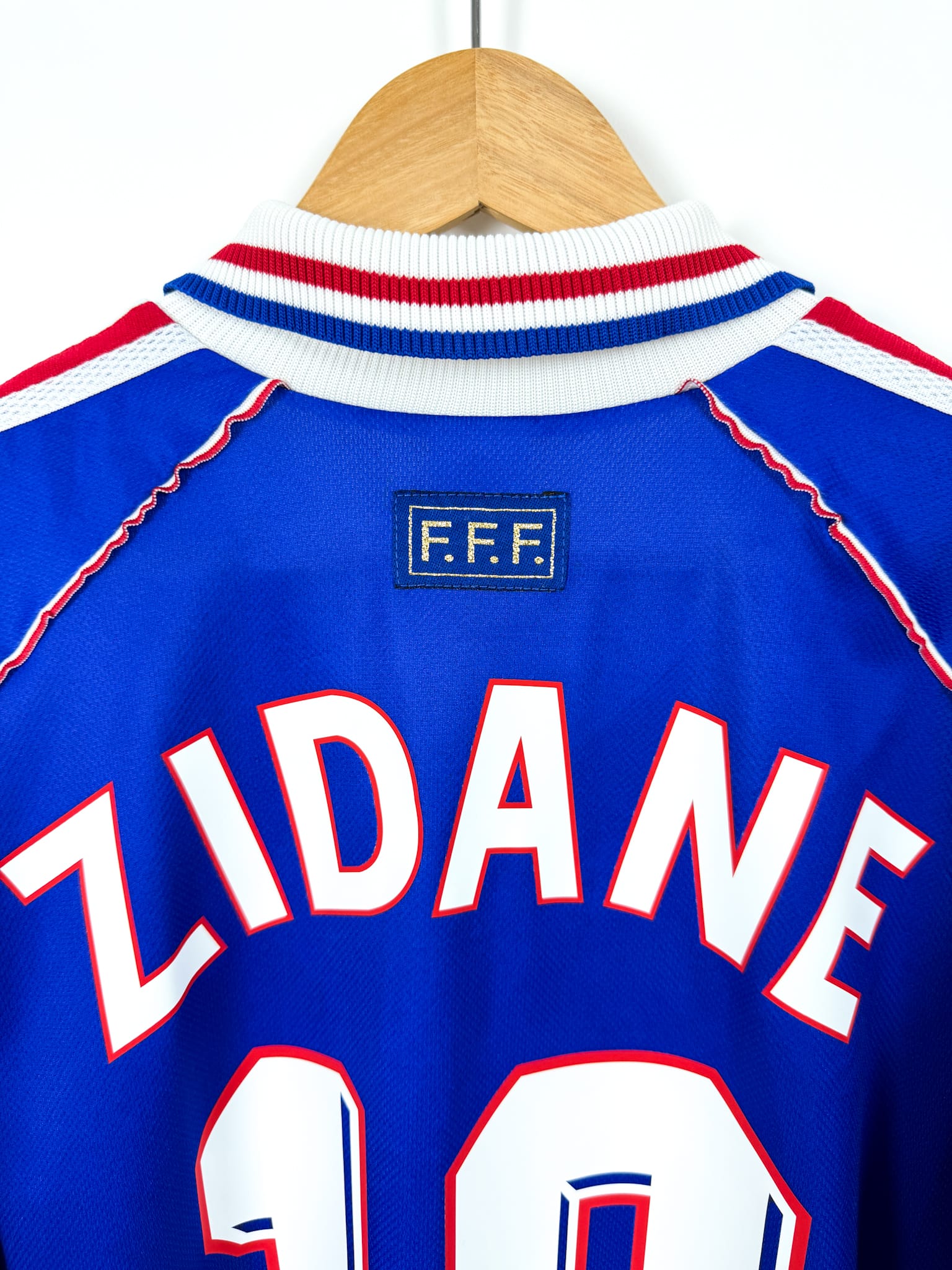 FFF Equipe de France 1998 Home (XL) ZIDANE #10