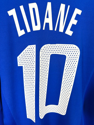 Maillot Adidas Equipe De France Extérieur 2002-2003 - N°10 Zidane - Taille XL