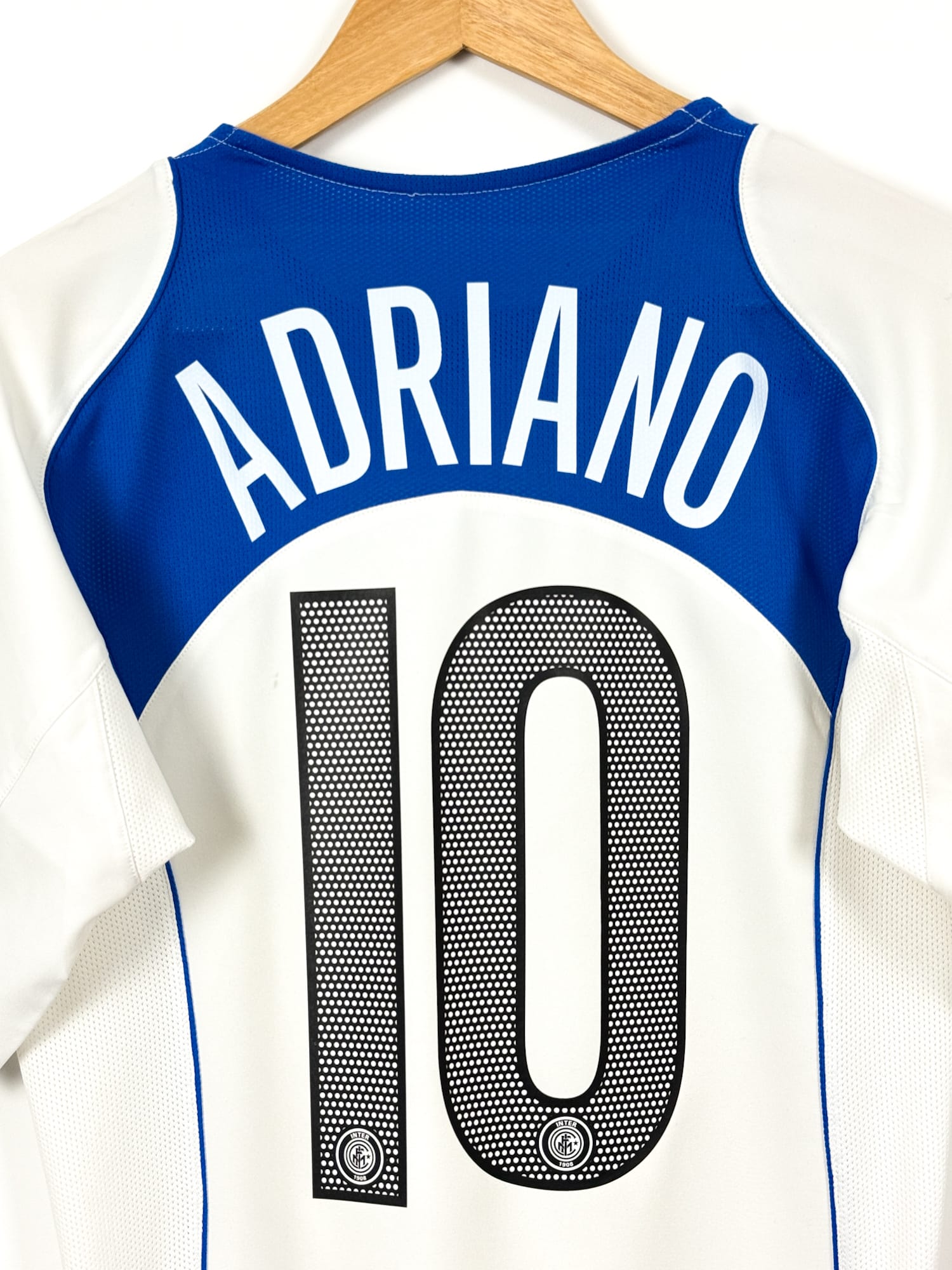 Maillot Inter Milan 2004/05 Away (M) ADRIANO #10