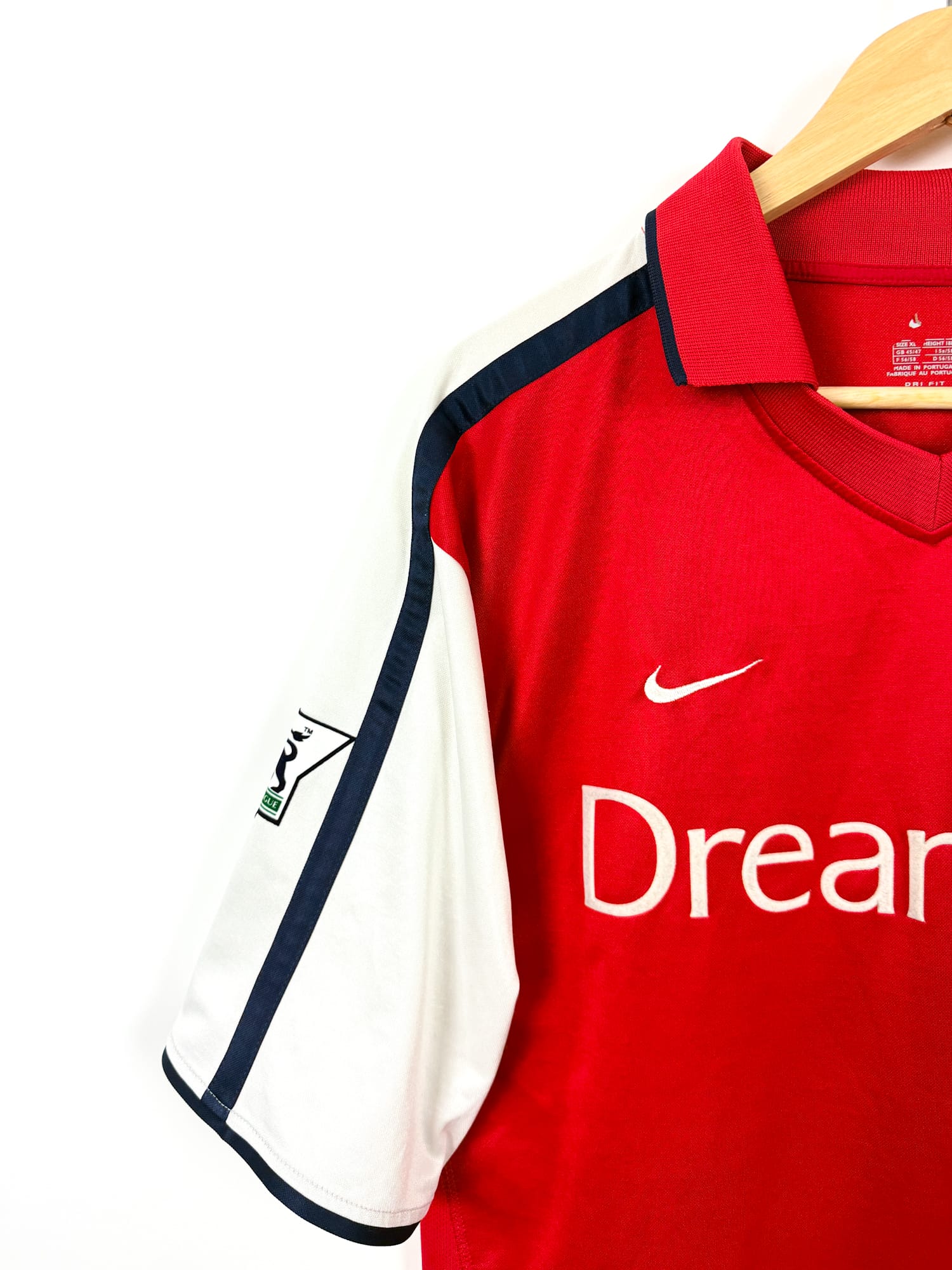 Arsenal 2000/02 Home (XL) BERGKAMP #10