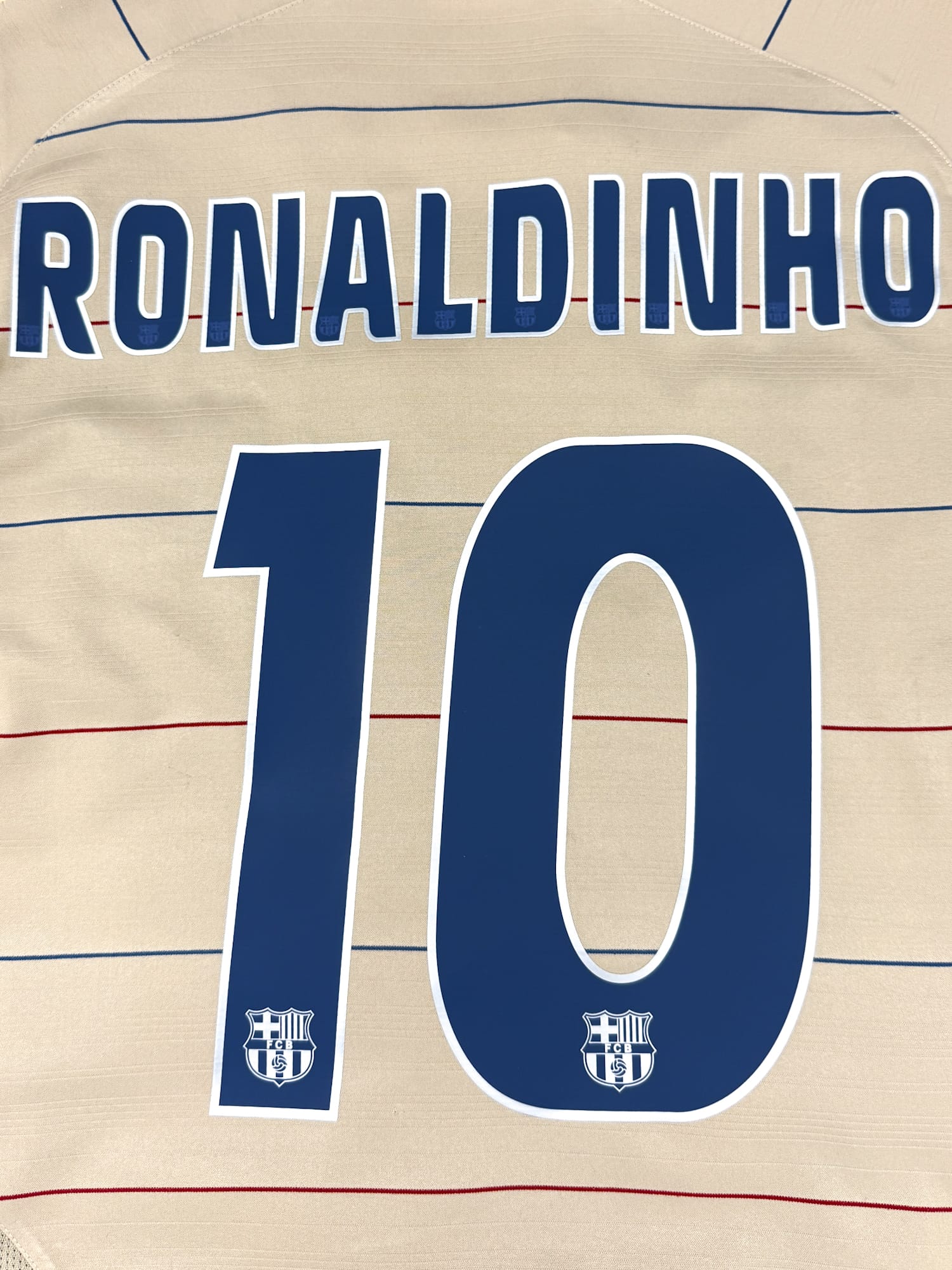 FC Barcelone 2004/05 Third (M) RONALDINHO #10
