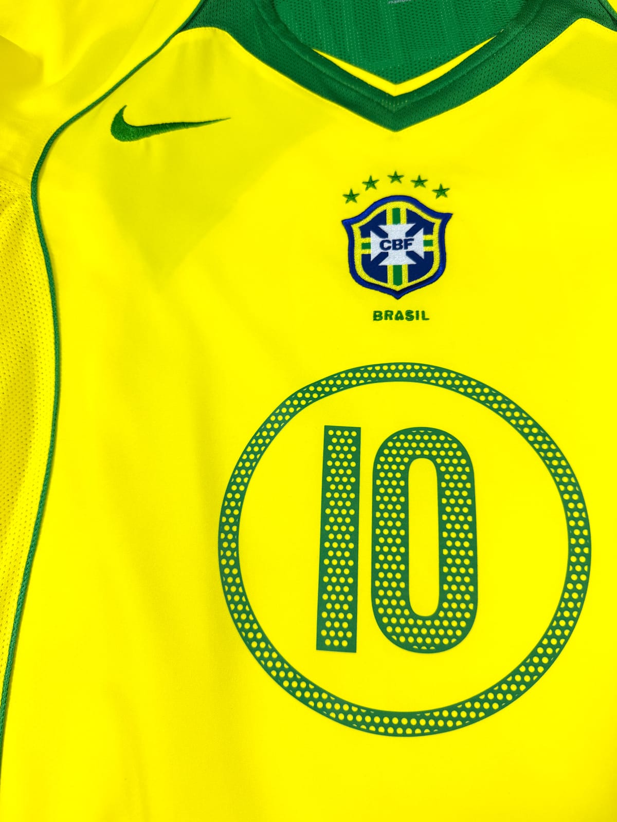Brazil Home Maillot de foot 2004 - 2006 Brazil Home Maillot de foot 2004 - 2006