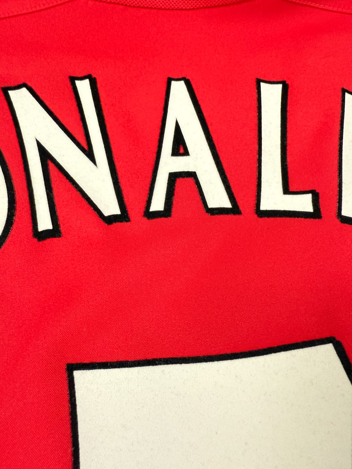 Manchester United 2003/04 Home (M) RONALDO #7 L/S