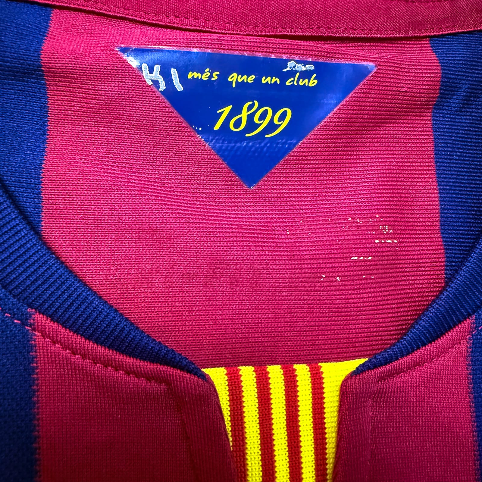 Maillot FC Barcelona 2014/15 Home (L) MESSI #10 L/S