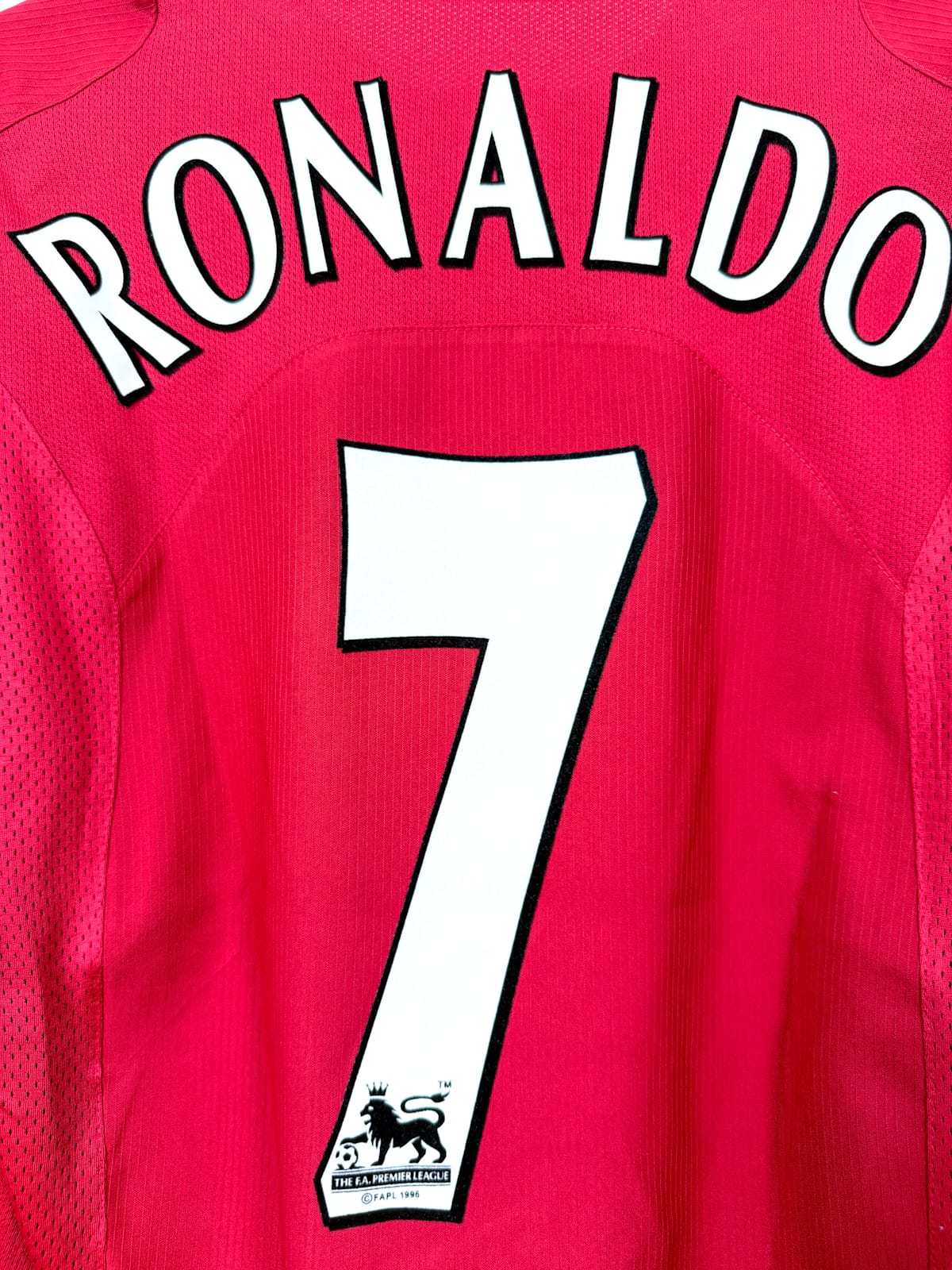 Manchester United 2004/06 Home (S) RONALDO #7 LS