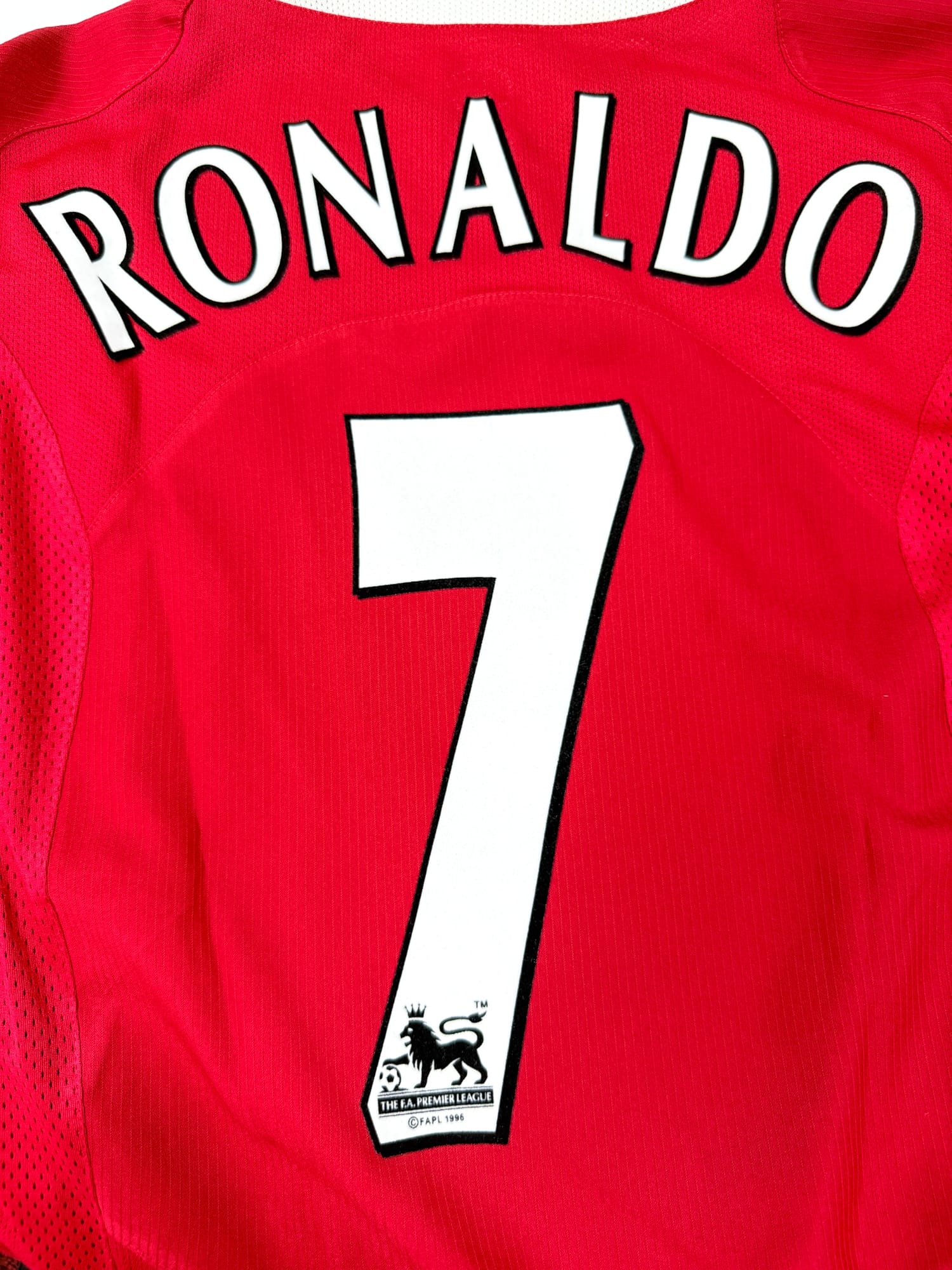 Manchester United 2004/06 Home (S) RONALDO #7 LS