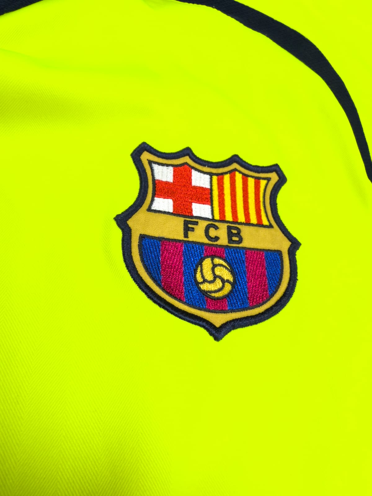 FC Barcelona 2005/06 Away (M) RONALDINHO #10 L/S UCL