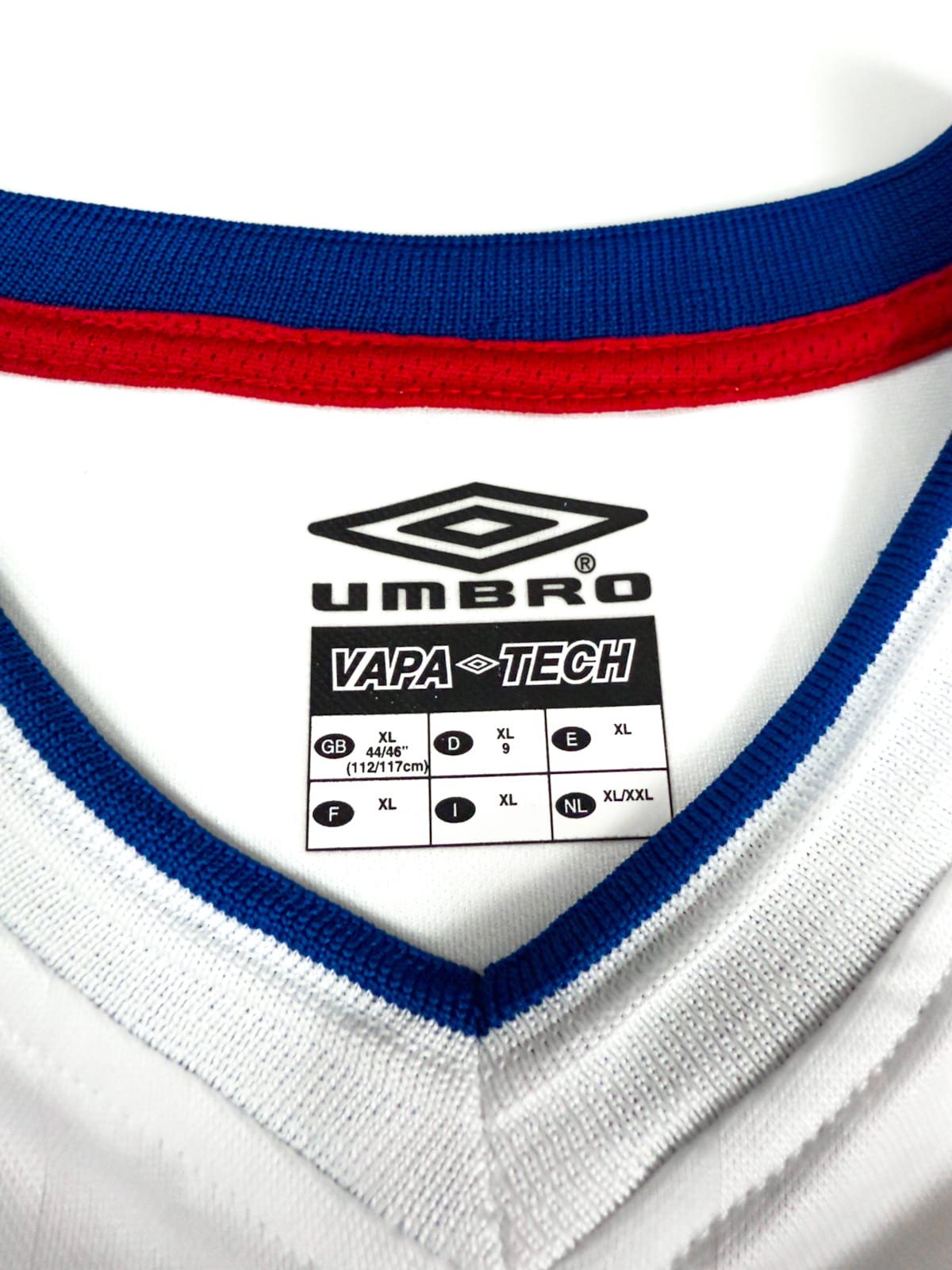 Olympique Lyonnais 2003/04 Home (XL) DHORASOO #24 [MATCH WORN]
