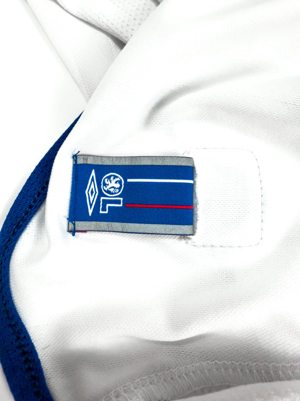 Olympique Lyonnais 2003/04 Home (XL) DHORASOO #24 [MATCH WORN]