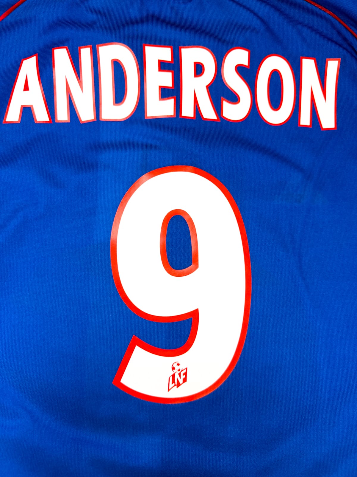 Olympique Lyonnais 2000/01 Third (XL) ANDERSON #9