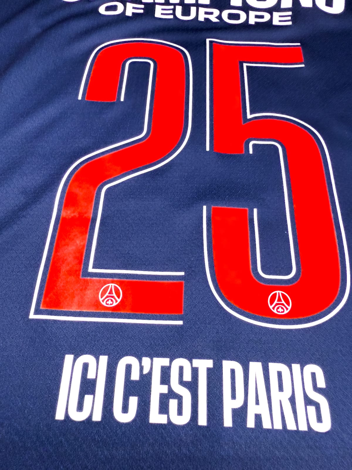 PSG 2024/25 Home (L) – Champions of Europe Édition Spéciale ⭐️ UCL