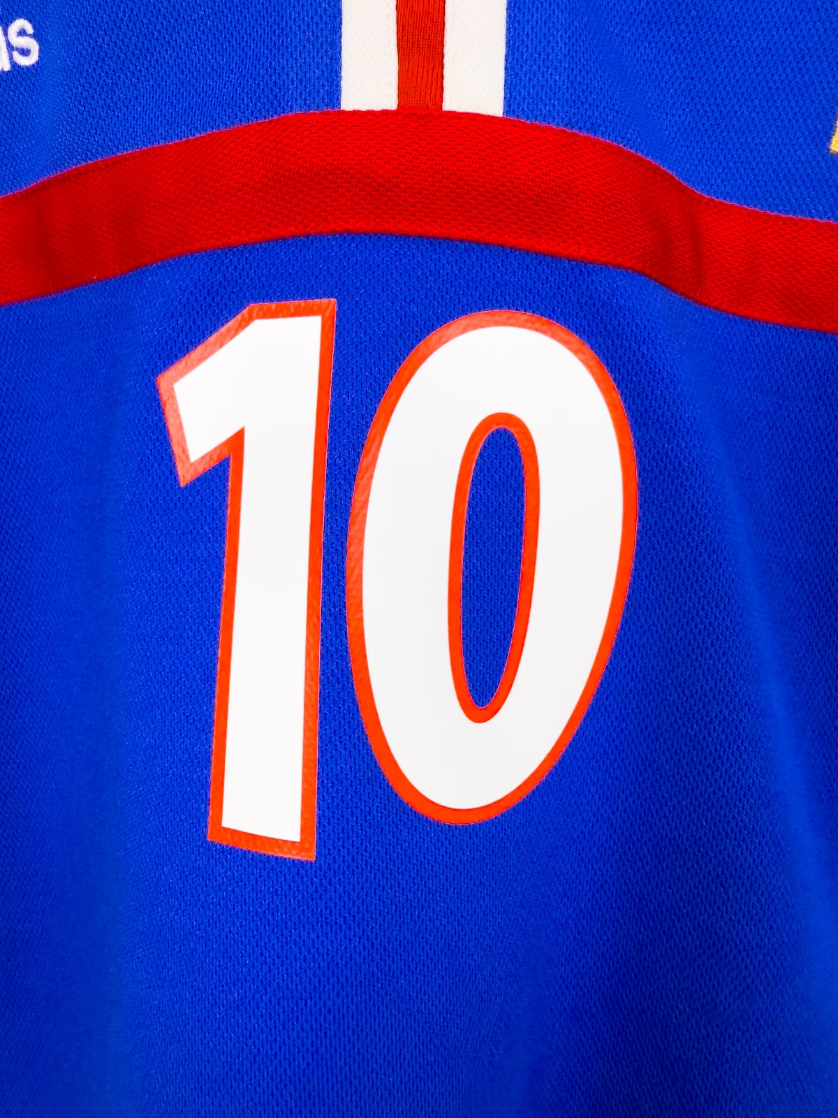 Maillot Equipe de France 2000 Home (XL) ZIDANE #10