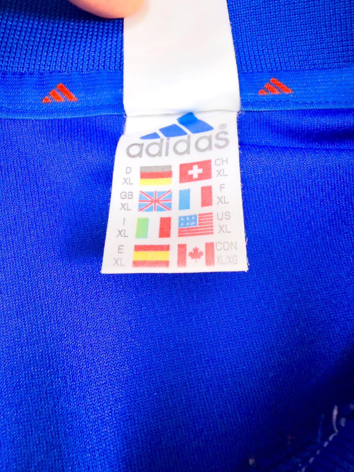 Maillot Equipe de France 2000 Home (XL) ZIDANE #10