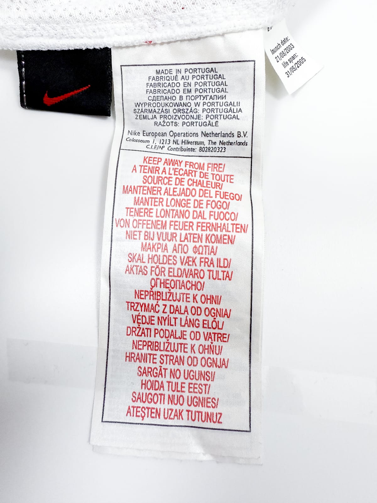 Manchester United 2003/05 Third (L) RONALDO #7 L/S