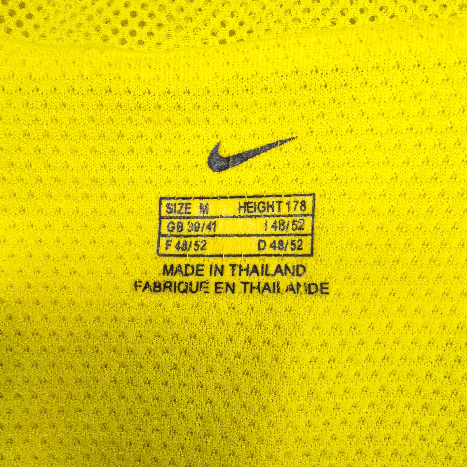 Maillot Brésil 2002 Home (M) RONALDO #9 Player Issue