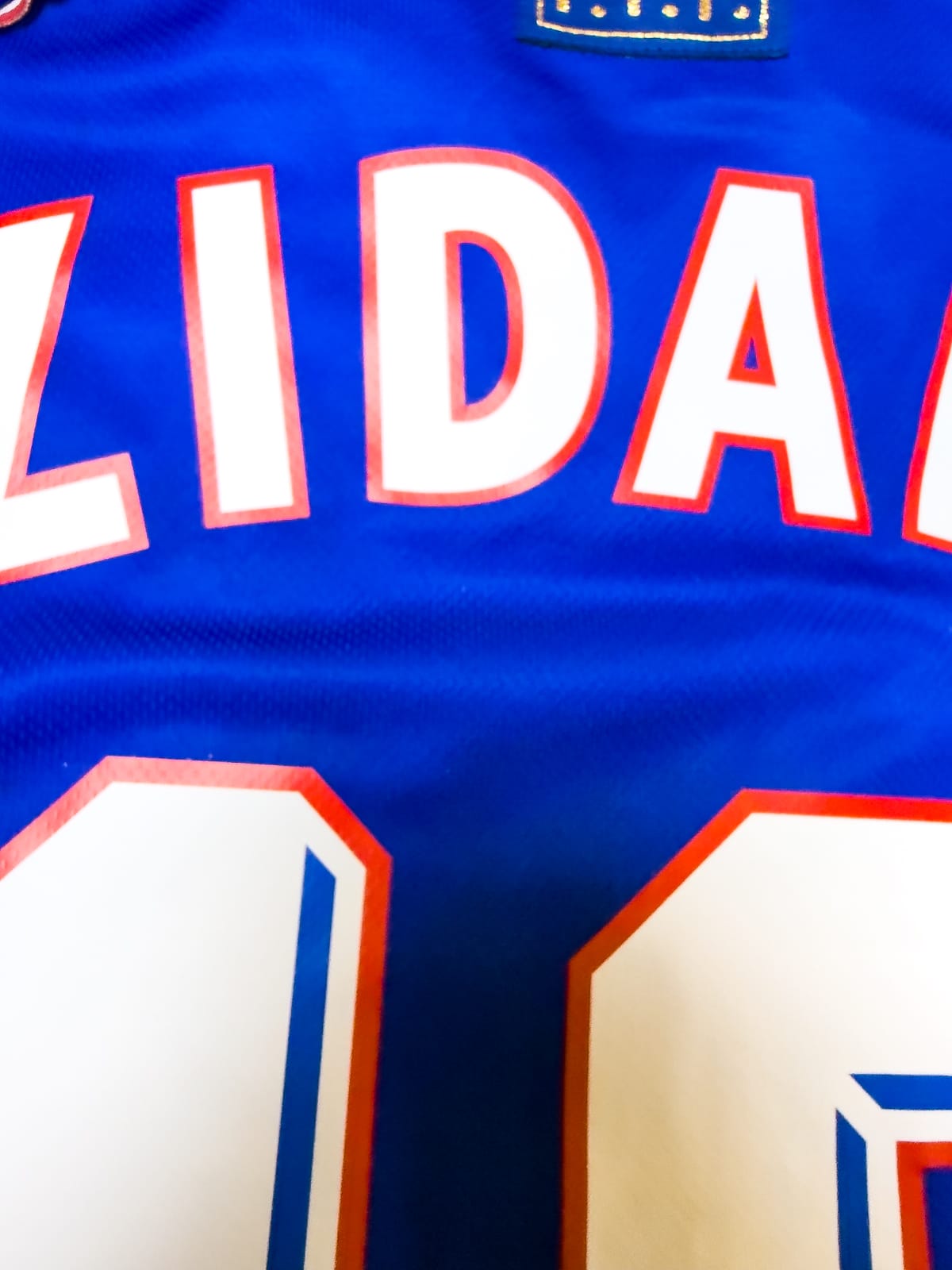 Maillot Equipe de France 1998 Home (M) ZIDANE #10 BNWT